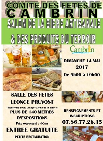 Salon de la bière artisanale et des produits du terroir - Cambrin