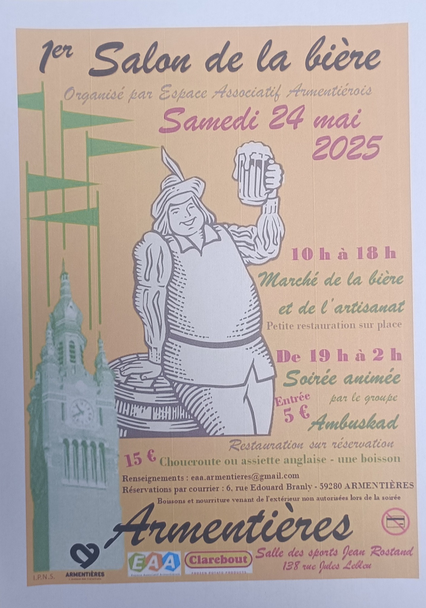 SALON DE LA BIÈRE À ARMENTIÈRES